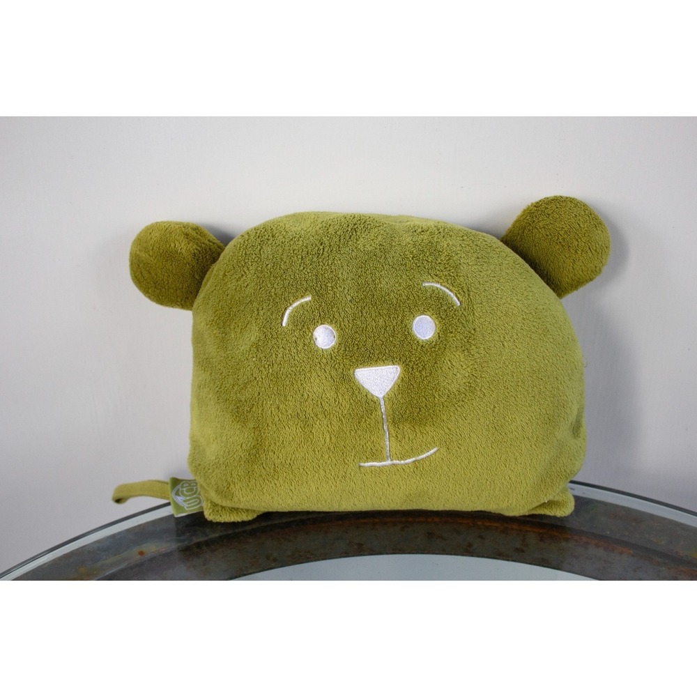 Lug‎ Travel UCB Blanket + Pillow Set Green Bear